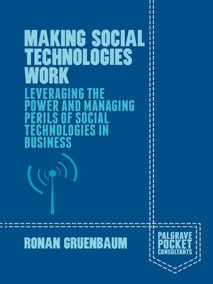 cover image of Making Social Technologies Work
